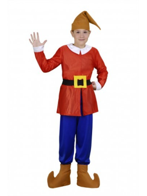 Vestit Enanito Vermell Nen