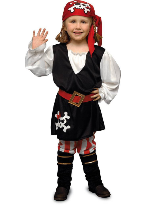 Disfraz de Piratesa Rayas Bebe - Disfraces de Pirata