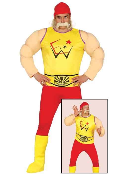 Disfraz de Campeon Luchador - Disfraces de Otros Paises para Hombres