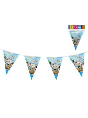 Banderines Triangulares de Piratas - CELEBRACIONES
