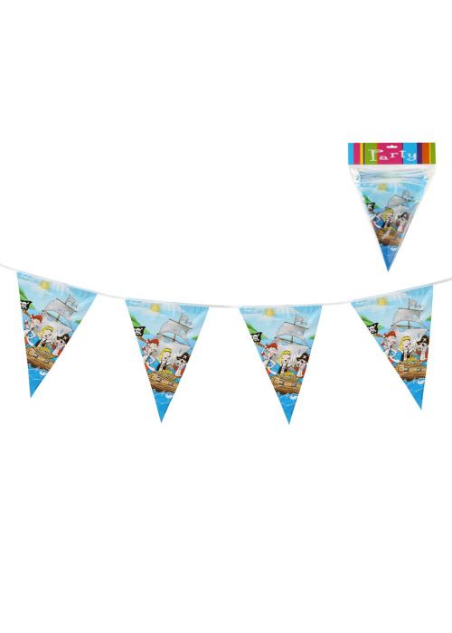Banderines Triangulares de Piratas - CELEBRACIONES