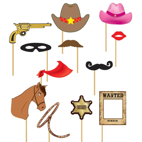 Set de Photocall Cowboy - Photocall