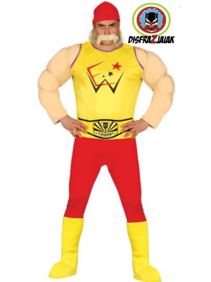 Disfraz de Campeon Luchador - Disfraces de Otros Paises para Hombres
