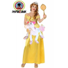 Disfraz de Princesa Amarilla Unicornio - Disfraces de Princesas y Principes