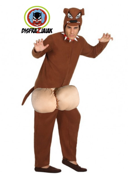Disfraz de Perro Huevon Marron - Disfraces cachondos y Desnudos para Despedidas de Soltero
