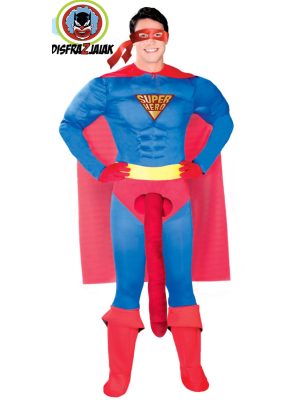 Disfraz de Super Macho - Disfraces cachondos y Desnudos para Despedidas de Soltero
