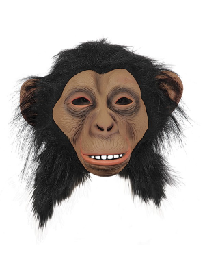 Mascara de Mono Chimpance Latex - Mascaras y Antifaces