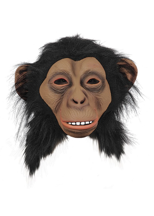 Mascara de Mono Chimpance Latex - Mascaras y Antifaces