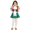Disfraz de Tirolesa Verde Infantil - Disfraces de Oktoberfest