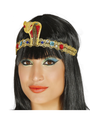 Diadema Cleopatra Serpiente Detalles - Sombreros