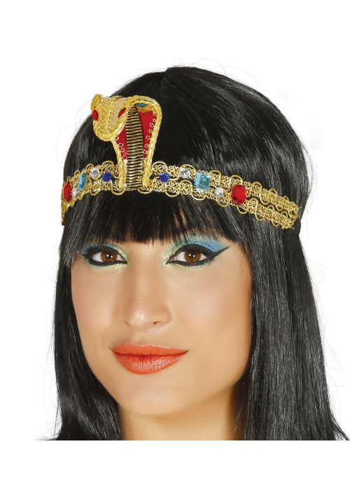 Diadema Cleopatra Serpiente Detalles - Sombreros