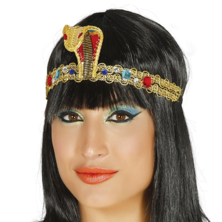 Diadema Cleopatra Serpiente Detalles - Sombreros