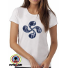 Camiseta Lauburu mujer - Camisas y Camisetas tradicionales mujer