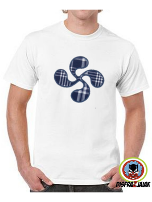 Buy t-Shirt Lauburu man for only 16.00€ – costume Shop online