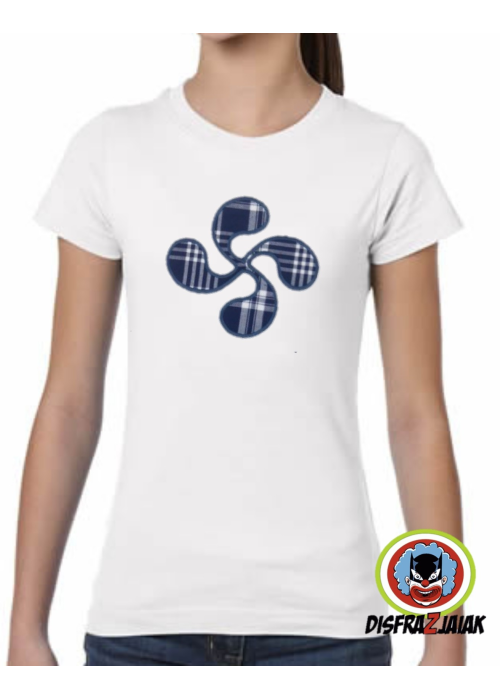 Camiseta Lauburu niña - Blusas y Camisetas Regionales Niña