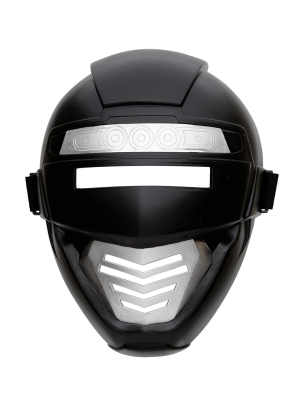 Mascara Power Robot Negra - Mascaras y Antifaces