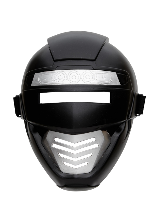 Mascara Power Robot Negra - Mascaras y Antifaces