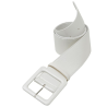 Cinturon Blanco de Vinilo - Cinturones y Tirantes