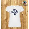Camiseta Lauburu mujer - Camisas y Camisetas tradicionales mujer