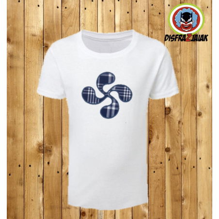 Erosi t-Shirt Lauburu neska bakarrik 14.00€ – mozorro Denda online