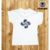 Erosi t-Shirt Lauburu Edan bakarrik 14.00€ – mozorro Denda online