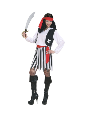 Disfraz de Piratesa Rayas Mujer - Disfraces de Piratas para Mujer