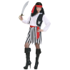 Disfraz de Piratesa Rayas Mujer - Disfraces de Piratas para Mujer