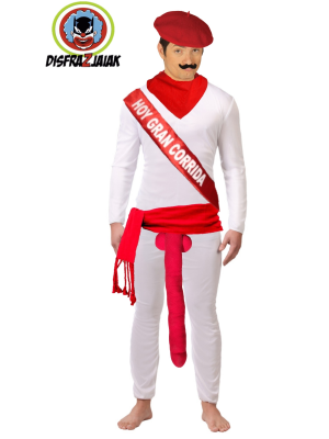Comprar Disfraz de Pamplonica - Disfraces cachondos y Desnudos para Despedidas de Soltero
