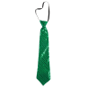Corbata Lentejuelas Verde - Corbatas y Pajaritas