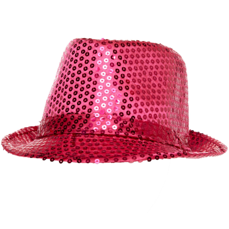 Kapela Sequins Fuksia