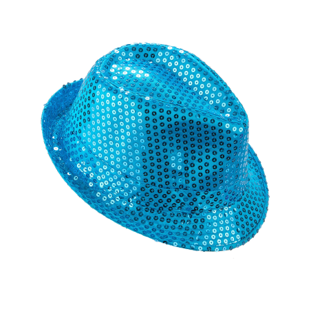 Gorro Lentejuelas Azul Claro - COMPLEMENTOS POR CATEGORIA
