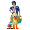 Disfraz de Bañista Sobre Patito - Disfraces A Hombros