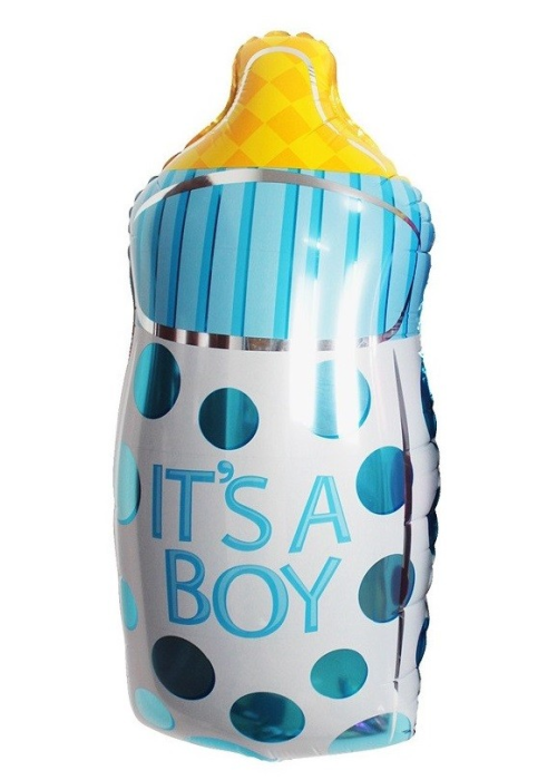 Globo Biberon azul de Foil - Globos