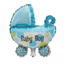 Globo Carrito azul de Foil - Globos