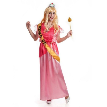 Disfraz de Princesa Rosa Miss Hombre - Disfraces de Princesas y Principes