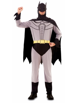 Comprar Disfraz de Bat Boy Heroe Gris - Disfraces de Superheroes para Hombre