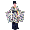 Comprar Disfraz de Geisha Flores - Disfraces Orientales Para Mujer