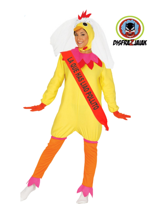 Disfraz de Pollito Novia - Disfraces Despedida Soltera