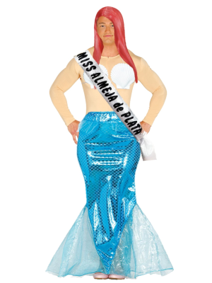 Vestit little Mermaid Man