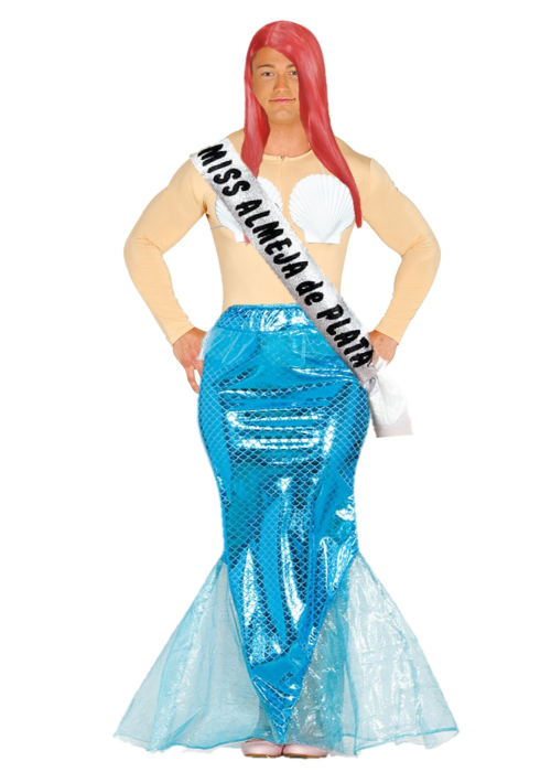 Vestit little Mermaid Man