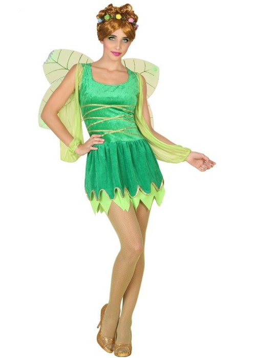 Disfraz de Hada Verde - Disfraces de Hadas, Duendes, Elfos y Ninfas