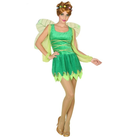 Disfraz de Hada Verde - Disfraces de Hadas, Duendes, Elfos y Ninfas