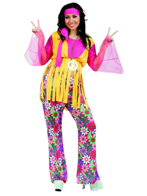 Comprar Disfraz de Hippie Chica - Disfraces de Hippie para Mujer