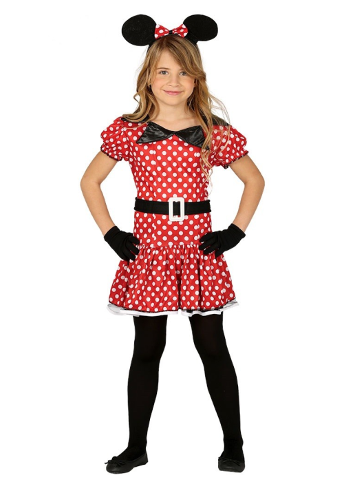 Disfraz de Ratita Minnie Infatil - Disfraces de Raton Animado Infantil