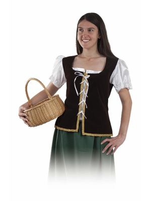 Corpiño Medieval con Camisa - Corpiños y Chalecos