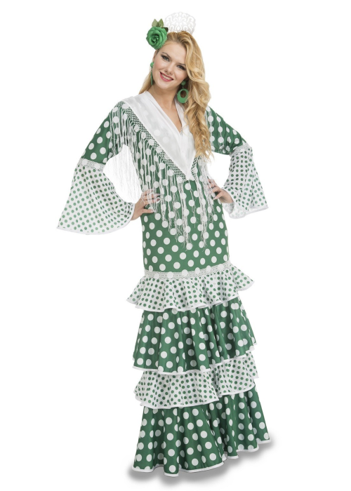 Disfressa d'un Flamenc Fira Verda