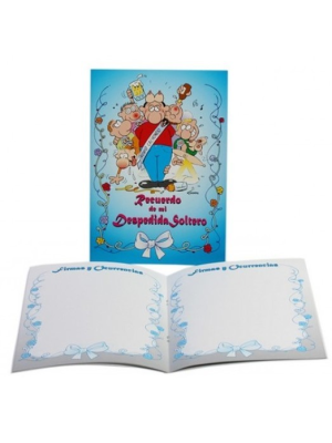 llibre de signatures de comiat