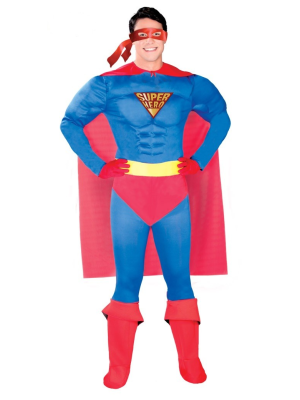 Disfraz de Super Hero Musculoso - Disfraces de Superheroes para Hombre