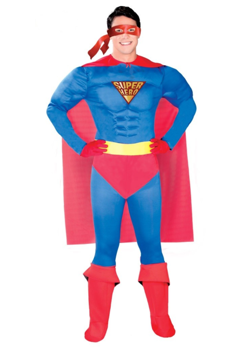 Disfraz de Super Hero Musculoso - Disfraces de Superheroes para Hombre