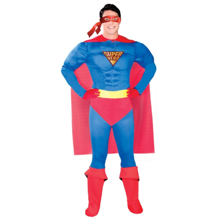 Disfraz de Super Hero Musculoso - Disfraces de Superheroes para Hombre